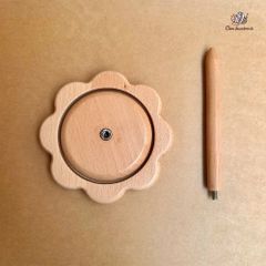 Giá đỡ gỗ trụ nhọn, Chou.ihandmade