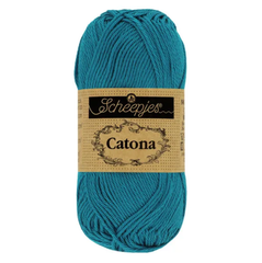 Sợi cotton Catona 50g - Scheepjes, đan móc áo, nón, búp bê