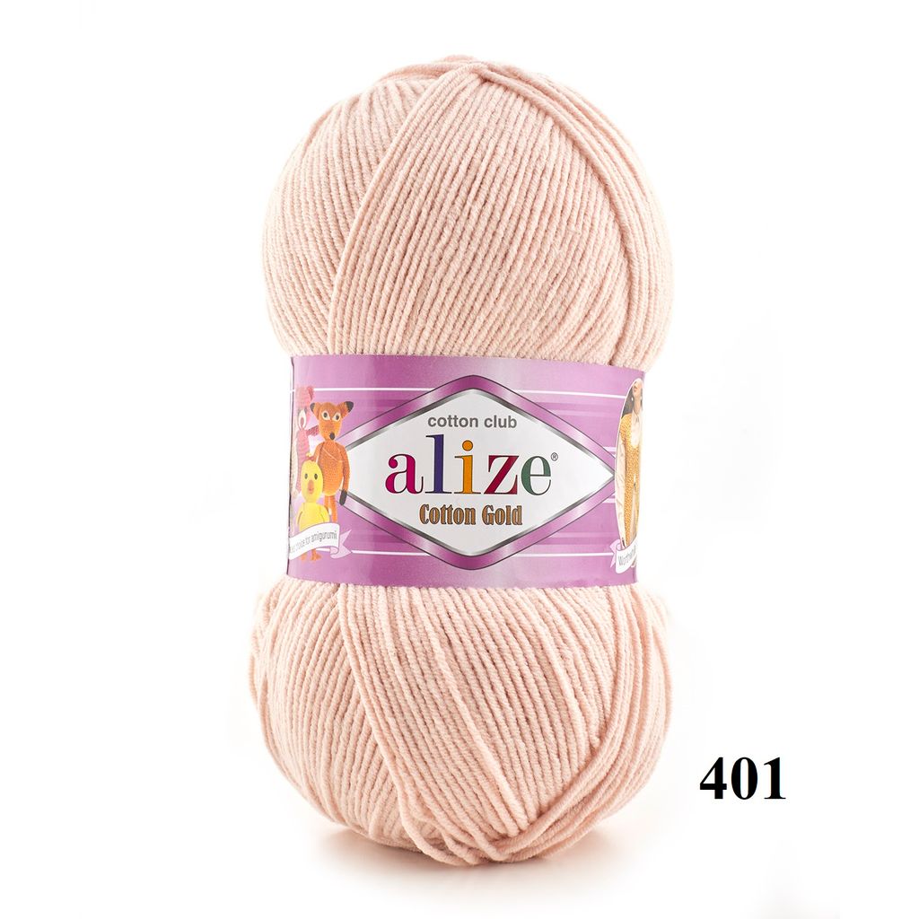 Len hè Cotton Gold nhập khẩu từ Alize Yarns, đan móc đồ hè, thú, nón cực xinh