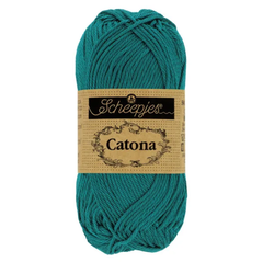 Sợi cotton Catona 50g - Scheepjes, đan móc áo, nón, búp bê