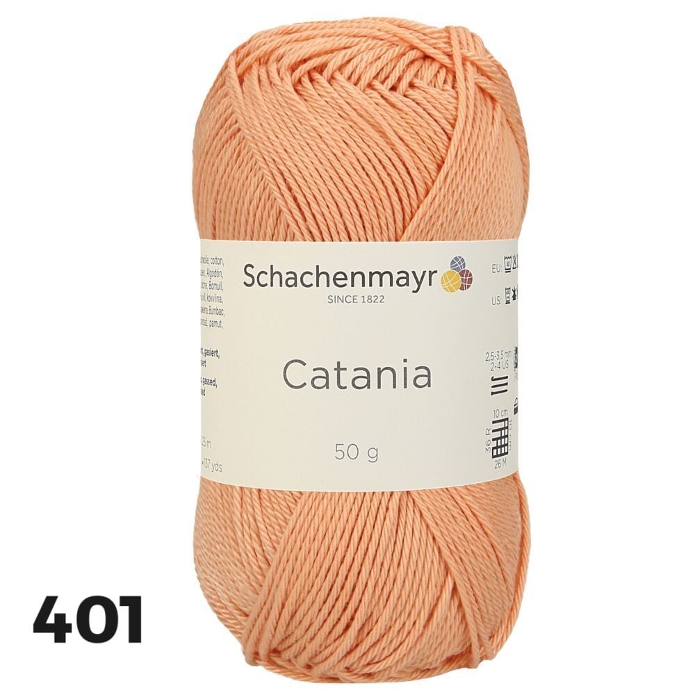 Sợi cotton Catania nhập khẩu từ Schachenmayr, đan móc áo, váy, khăn, móc thú