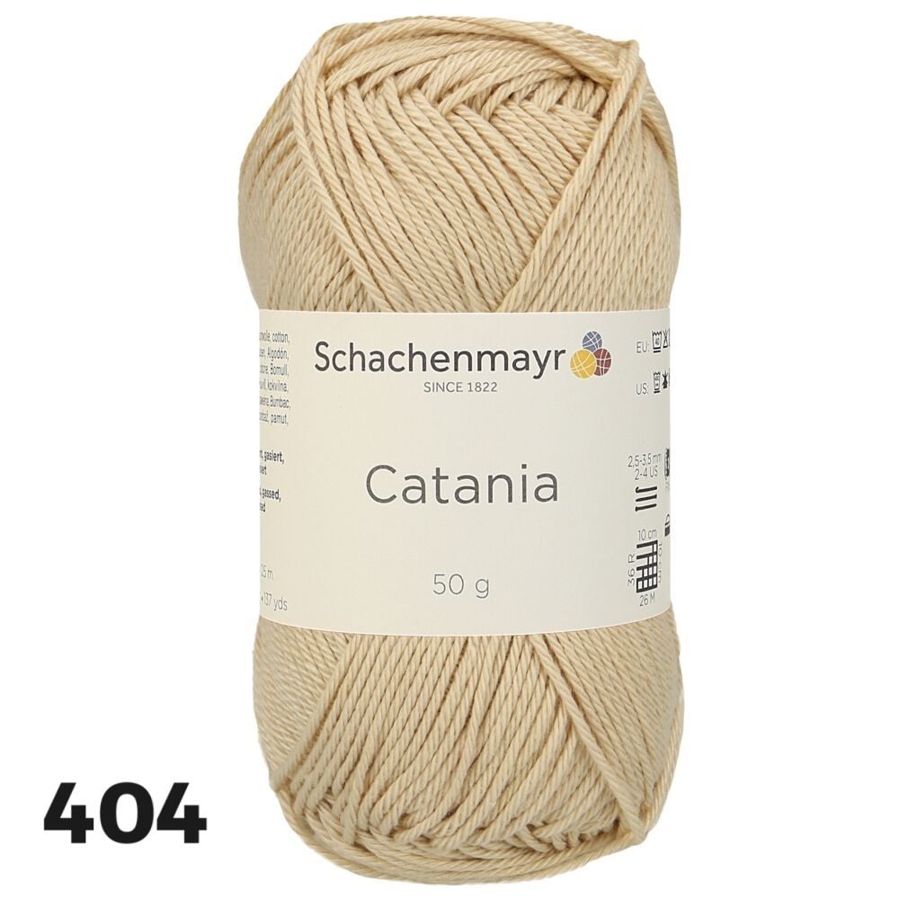 Sợi cotton Catania nhập khẩu từ Schachenmayr, đan móc áo, váy, khăn, móc thú
