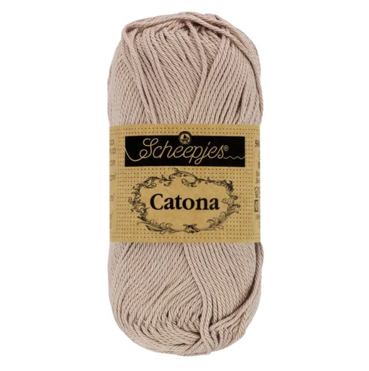 Sợi cotton Catona 50g - Scheepjes, đan móc áo, nón, búp bê
