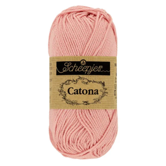 Sợi cotton Catona 50g - Scheepjes, đan móc áo, nón, búp bê