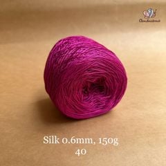 Cuộn sợi 100% Silk 0.6mm, 150g