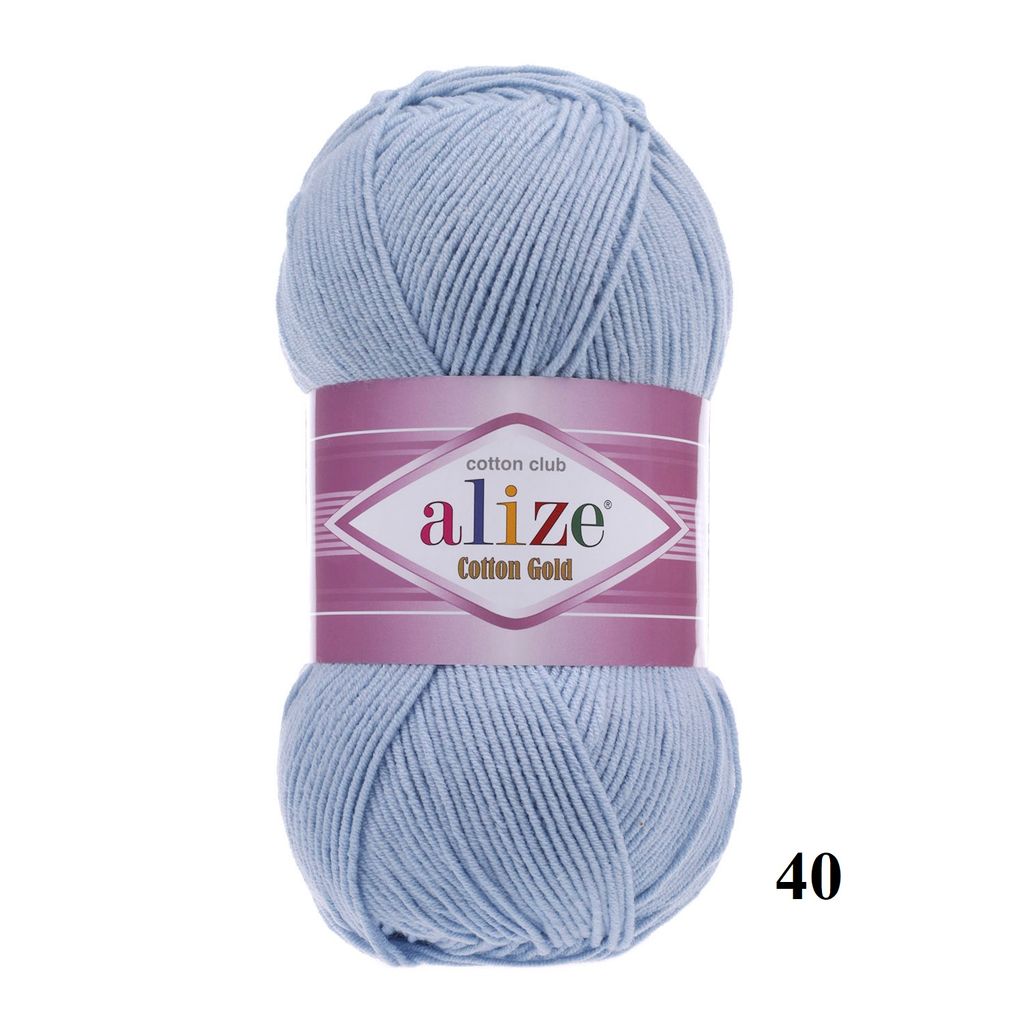Len hè Cotton Gold nhập khẩu từ Alize Yarns, đan móc đồ hè, thú, nón cực xinh