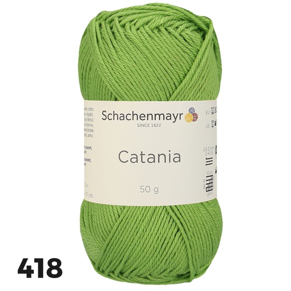 Sợi cotton Catania nhập khẩu từ Schachenmayr, đan móc áo, váy, khăn, móc thú