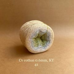 Sợi cầu vồng Cotton 0.6mm, kim tuyến