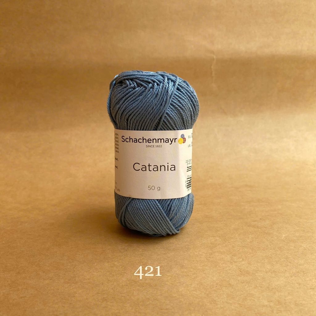 Sợi cotton Catania nhập khẩu từ Schachenmayr, đan móc áo, váy, khăn, móc thú