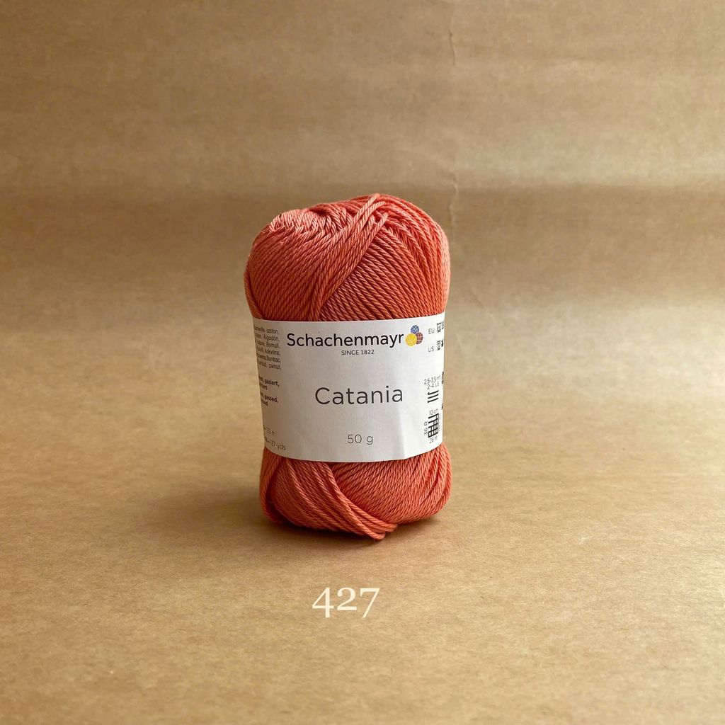 Sợi cotton Catania nhập khẩu từ Schachenmayr, đan móc áo, váy, khăn, móc thú