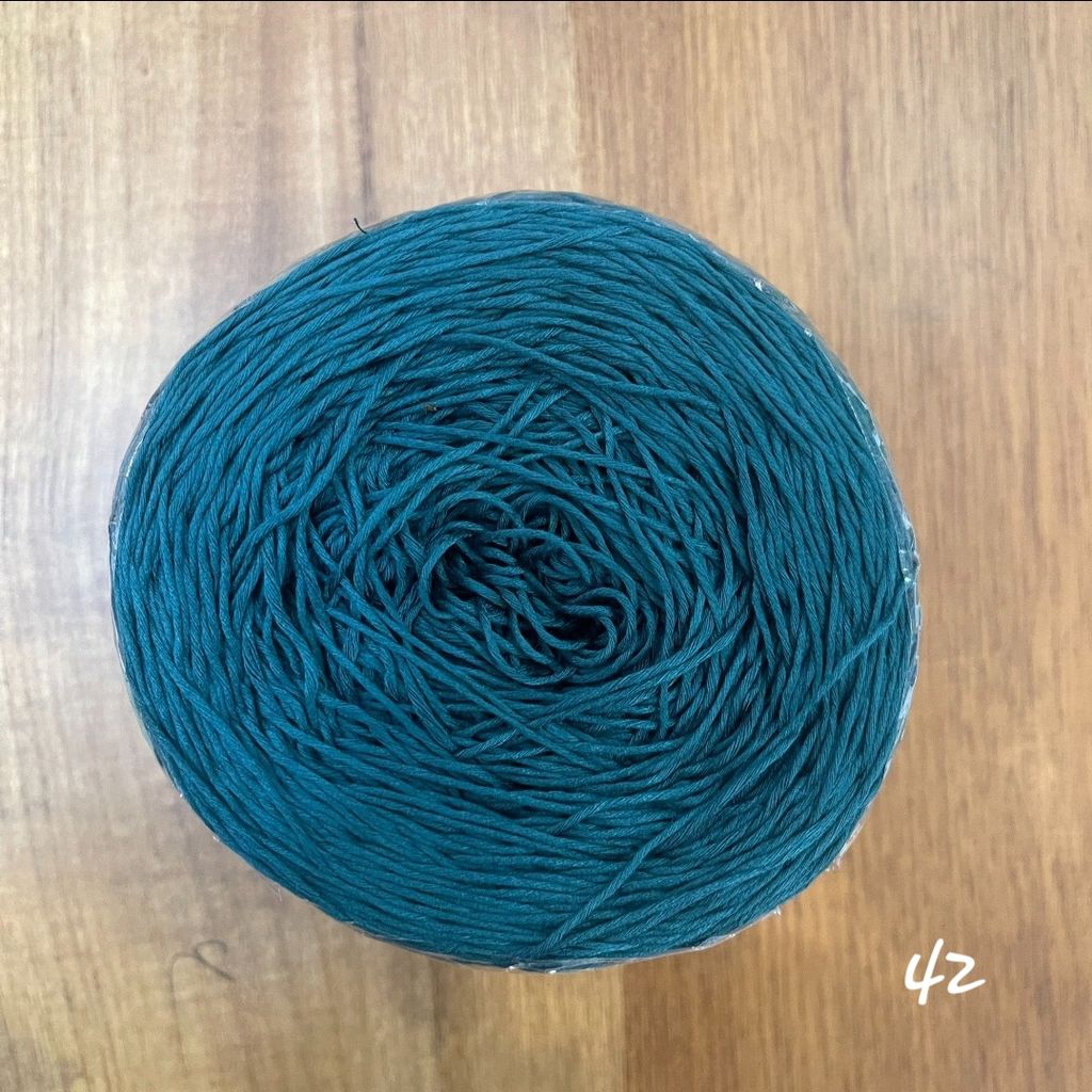 Cuộn sợi 100% Silk 1mm, 300g màu trơn