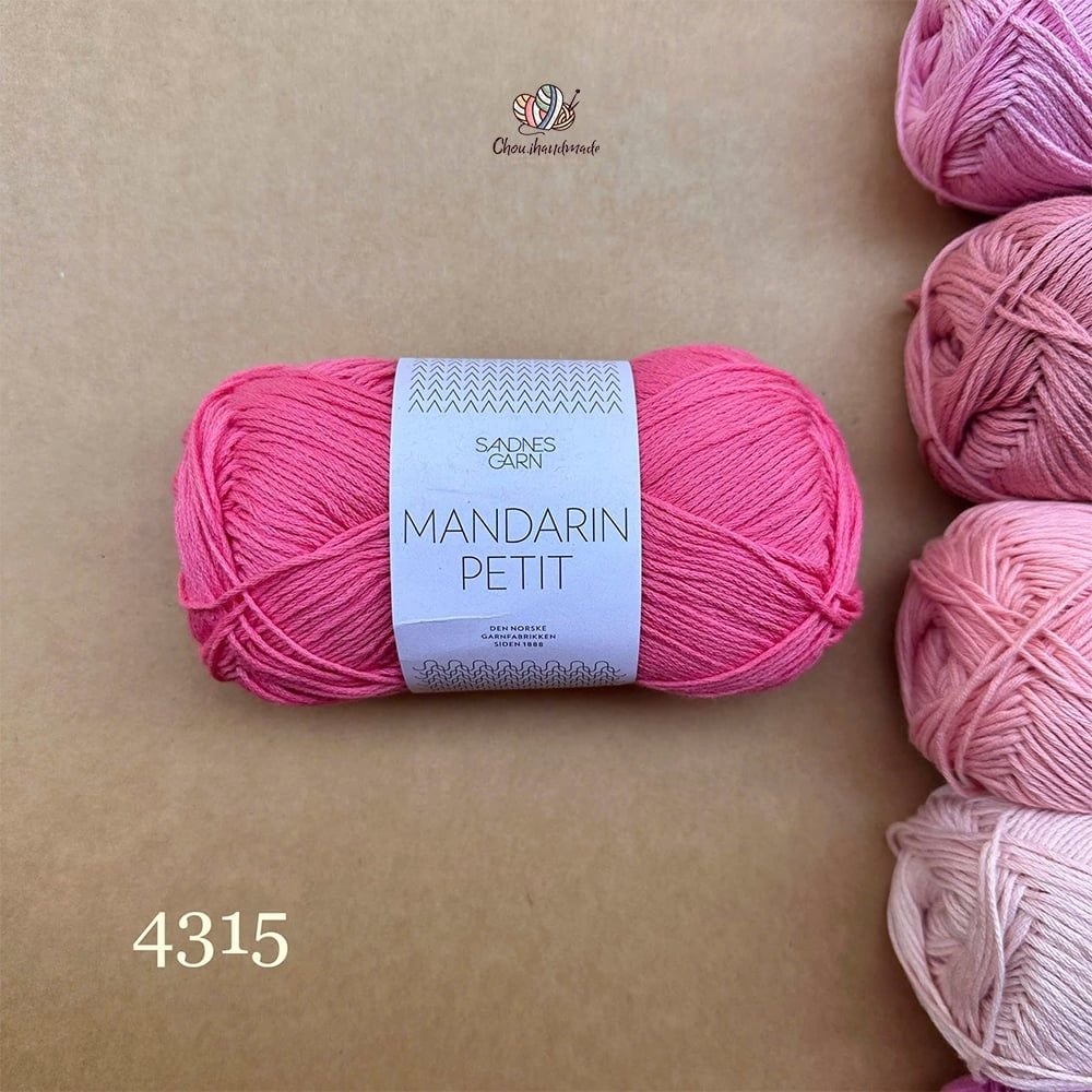 Sợi Mandarin Petit - Sandnes Garn, 50g dài 180m