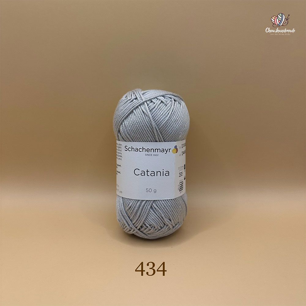Sợi cotton Catania nhập khẩu từ Schachenmayr, đan móc áo, váy, khăn, móc thú