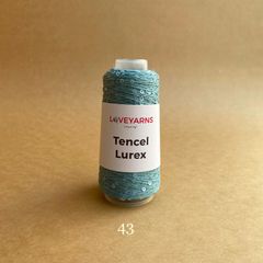 Sợi Tencel Lurex nhập từ Loveyarns, đan móc áo, khăn