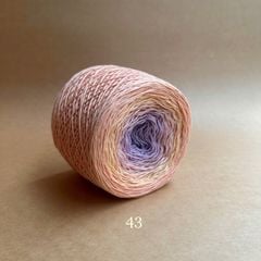 Sợi cầu vồng Cotton 1.2mm, kim tuyến