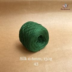 Cuộn sợi 100% Silk 0.6mm, 150g