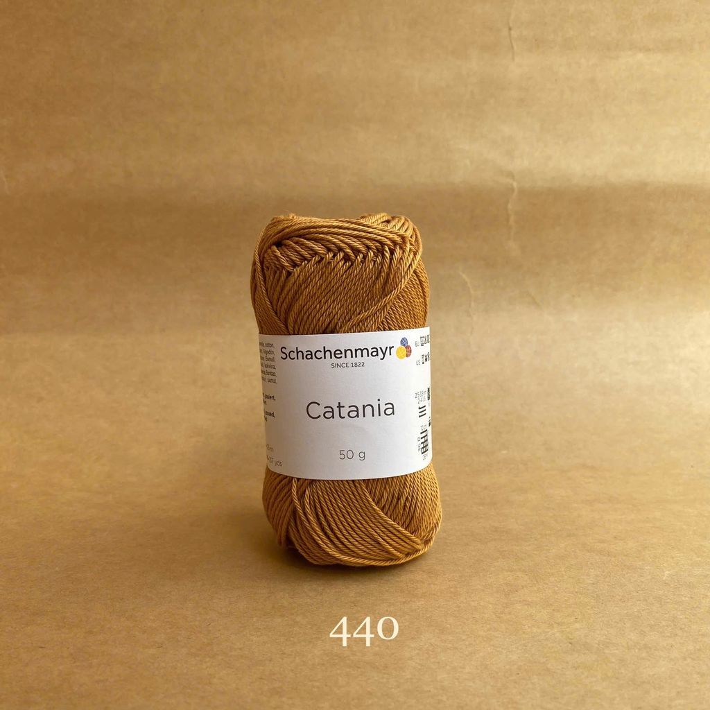 Sợi cotton Catania nhập khẩu từ Schachenmayr, đan móc áo, váy, khăn, móc thú