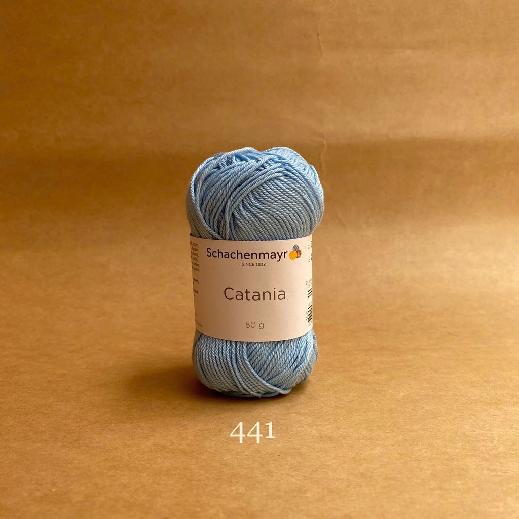 Sợi cotton Catania nhập khẩu từ Schachenmayr, đan móc áo, váy, khăn, móc thú