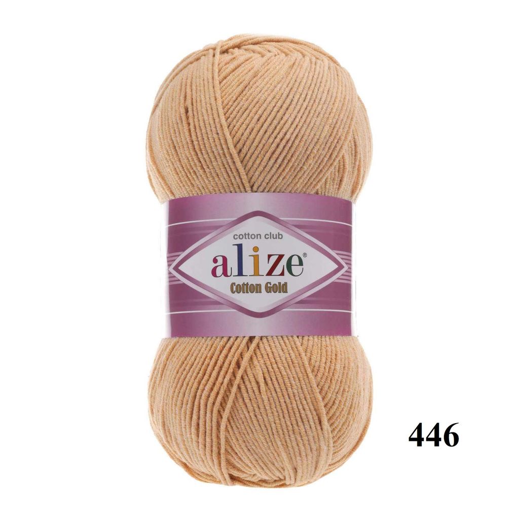 Len hè Cotton Gold nhập khẩu từ Alize Yarns, đan móc đồ hè, thú, nón cực xinh