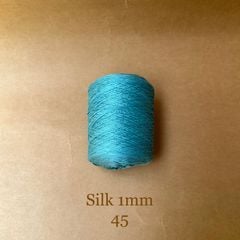 Cuộn sợi 100% Silk 1mm, 300g màu trơn