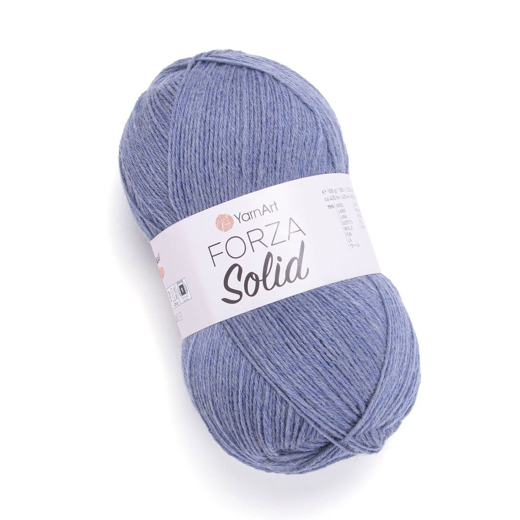 Len ấm Forza Solid nhập từ Yarnart, đan móc áo, tất, nón