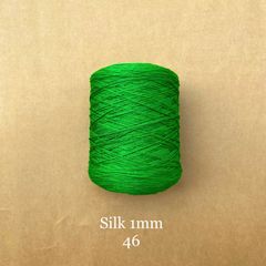 Cuộn sợi 100% Silk 1mm, 300g màu trơn
