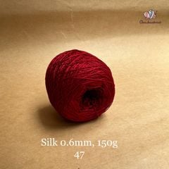 Cuộn sợi 100% Silk 0.6mm, 150g