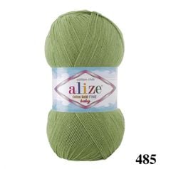 Len hè Cotton Gold Fine Baby nhập khẩu từ Alize Yarns, dành cho bé, đan móc áo, váy