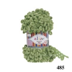 Cuộn len tết bằng tay Puffy Fine hãng Alize Yarns tết áo, khăn, vỏ gối, chăn, thảm, túi