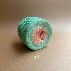 Sợi cầu vồng Cotton 1.2mm, kim tuyến