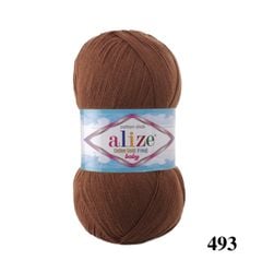 Len hè Cotton Gold Fine Baby nhập khẩu từ Alize Yarns, dành cho bé, đan móc áo, váy