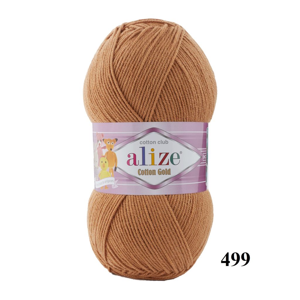 Len hè Cotton Gold nhập khẩu từ Alize Yarns, đan móc đồ hè, thú, nón cực xinh