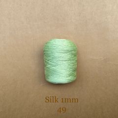 Cuộn sợi 100% Silk 1mm, 300g màu trơn