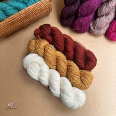 Len Luna nhập khẩu từ Symfonie - KnitPro, đan móc áo, váy, khăn