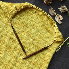 Kim đan vòng fix 2 đầu Ginger dài 40cm nhập khẩu từ KnitPro