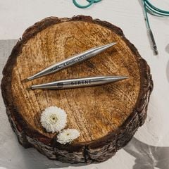 Cặp đầu kim đan dòng Mindful Lace (4 inch) dài 8.5cm, nhập từ KnitPro