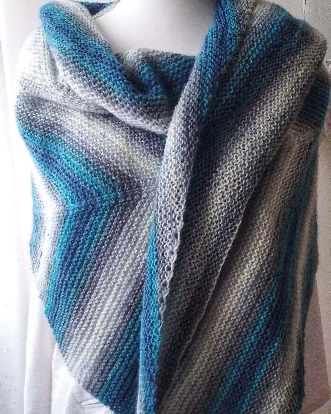 Len loang Angora Batik - Papatya, 100g - 550m, dùng để đan móc