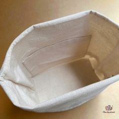 Lót túi dây rút, chất liệu vải cotton, dùng cho túi, ví đan móc thủ công