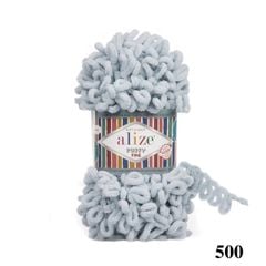 Cuộn len tết bằng tay Puffy Fine hãng Alize Yarns tết áo, khăn, vỏ gối, chăn, thảm, túi