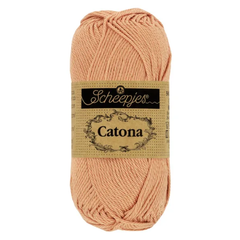 Sợi cotton Catona 50g - Scheepjes, đan móc áo, nón, búp bê
