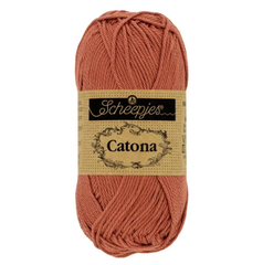 Sợi cotton Catona 50g - Scheepjes, đan móc áo, nón, búp bê