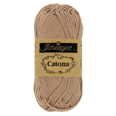Sợi cotton Catona 50g - Scheepjes, đan móc áo, nón, búp bê