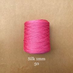 Cuộn sợi 100% Silk 1mm, 300g màu trơn