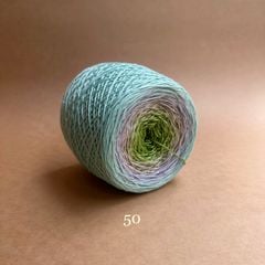 Sợi cầu vồng Cotton 1.2mm, kim tuyến