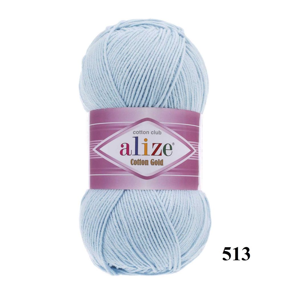 Len hè Cotton Gold nhập khẩu từ Alize Yarns, đan móc đồ hè, thú, nón cực xinh