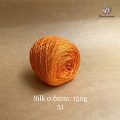 Cuộn sợi 100% Silk 0.6mm, 150g