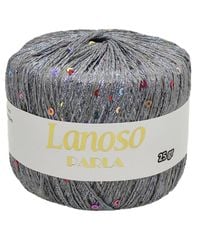 Sợi lấp lánh Parla nhập từ Lanoso, đan móc áo, váy, khăn