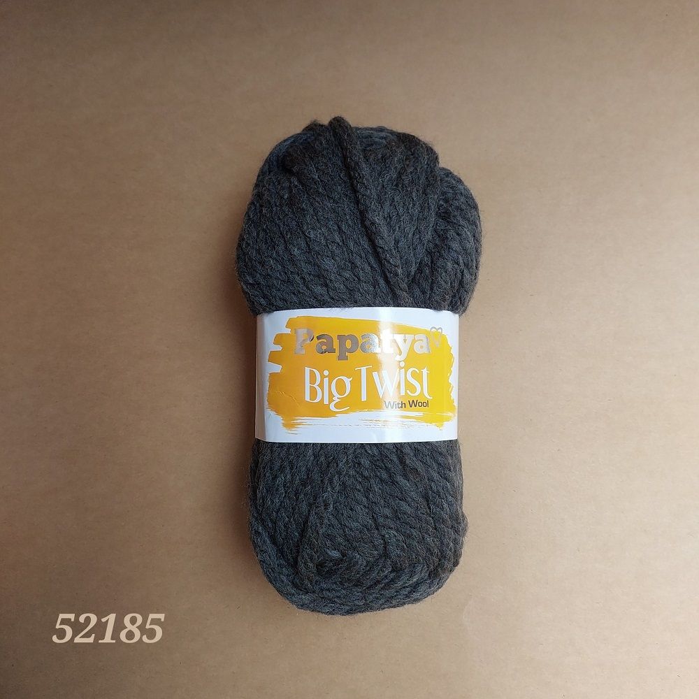 Cuộn len ấm sợi to mềm mại Big Twist nhập khẩu chính hãng Papatya đan móc nón, khăn, áo, chăn ấm siêu nhanh