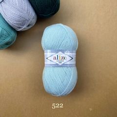 Cuộn len ấm Lanagold 800 hãng Alize siêu dôi, siêu ấm đan móc khăn, áo ấm cực thích