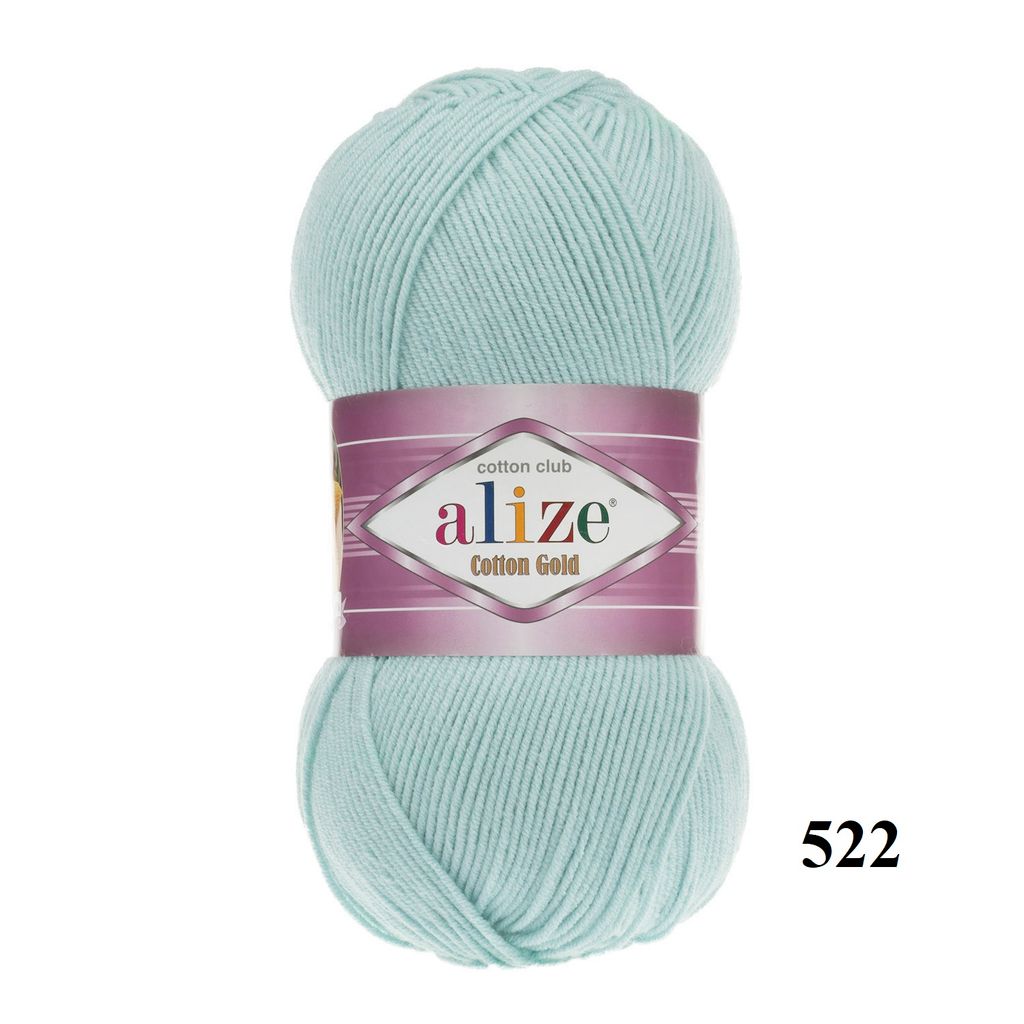 Len hè Cotton Gold nhập khẩu từ Alize Yarns, đan móc đồ hè, thú, nón cực xinh